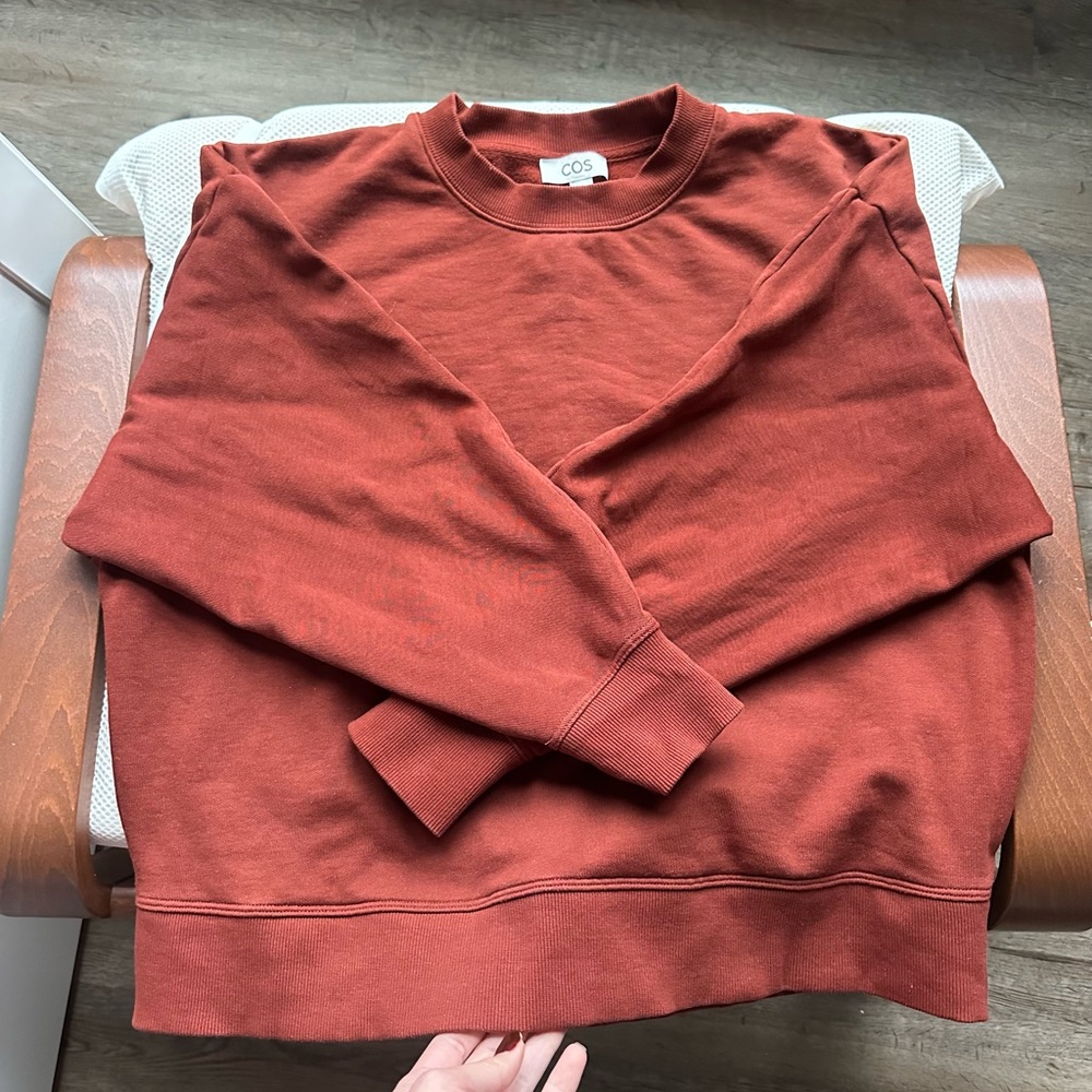 COS Rust Sweatshirt